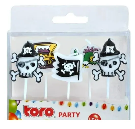 peoküünlad Pirat, 2,5 x 2,2 x 0,8 cm, 5tk, Toro