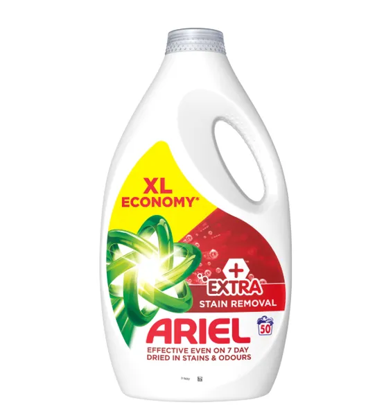Pesugeel ARIEL Extra Clean, 50 pesukorda, 2,25 l