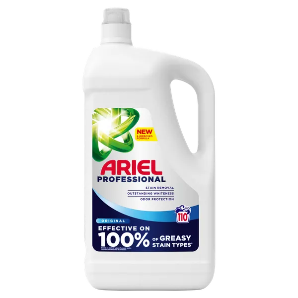 Pesugeel ARIEL Professional, White, 110 pesukorda, 4,95l