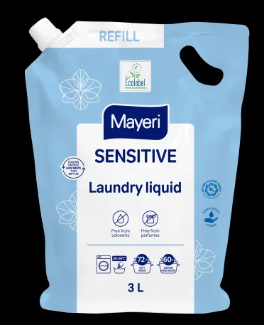 Pesugeel MAYERI SENSITIVE täitepakk, 3L
