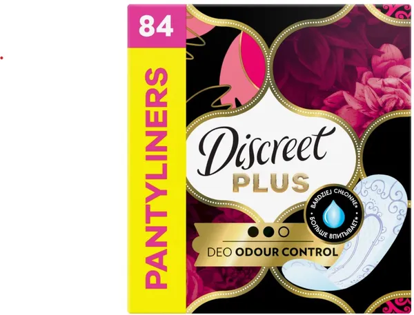 Pesukaitsmed DISCREET Normal Plus, 84tk