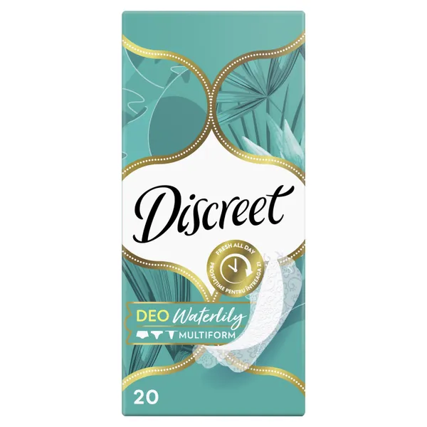 Pesukaitsmed DISCREET Waterlily, 20tk