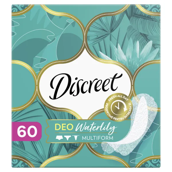 Pesukaitsmed DISCREET Deo Waterlily 60tk