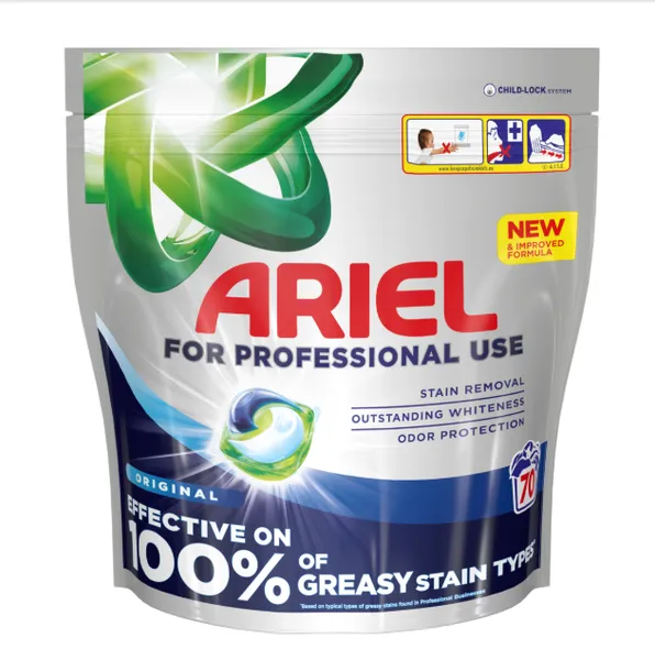 Pesukapslid ARIEL Professional, White, 70 pesukorda