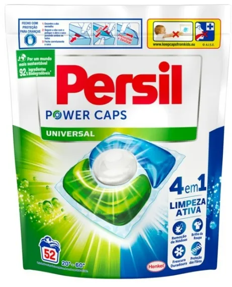 Pesukapslid PERSIL Universal Power 52 tk
