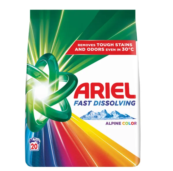 Pesupulber ARIEL Color, 20 pesukorda, 1,1kg
