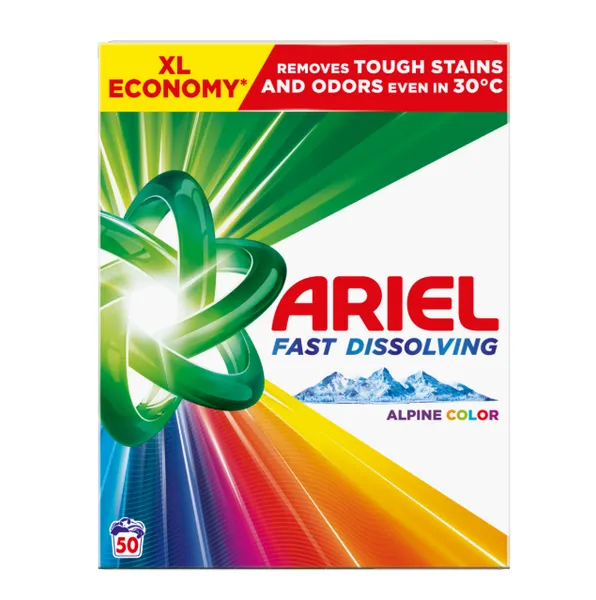 Pesupulber Alpine Fresh Ariel 50 pesukorda 2,75kg