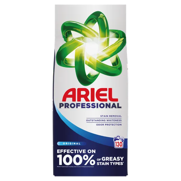 Pesupulber ARIEL Professional, White, 130 pesukorda, 7,15kg