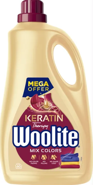 Pesuvahend WOOLITE Color, 60 pesukorda, 3,6L
