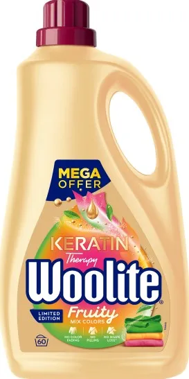 Pesuvahend WOOLITE Fruity, 60 pesukorda,  3,6 L