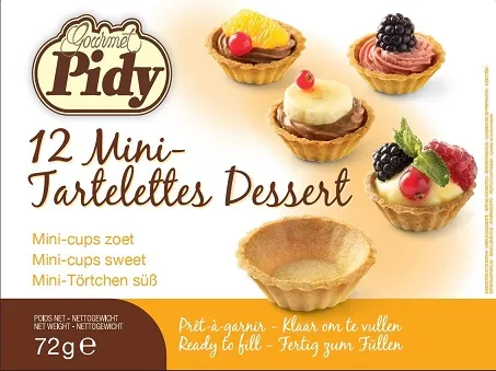 PIDY Täidetavad minikorvikesed, 12 tk