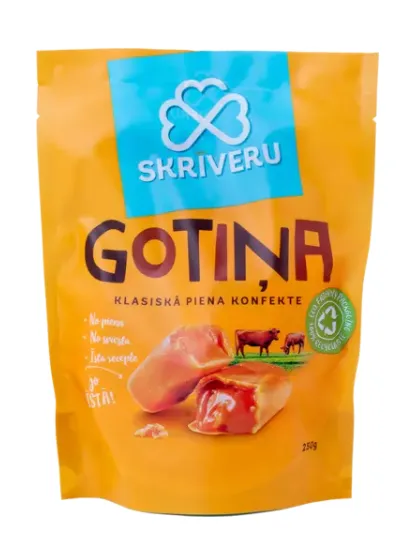 Piimakompvek SKRĪVERU GOTIŅA klassikalised 250g