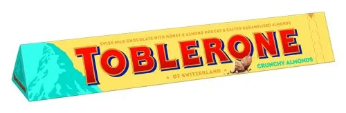 Piimašokolaad mandlitega Toblerone 100g