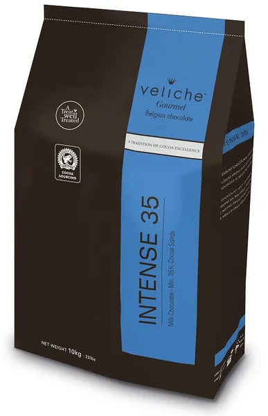 Piimašokolaadi kuvertüürid VELICHE 35% 10kg