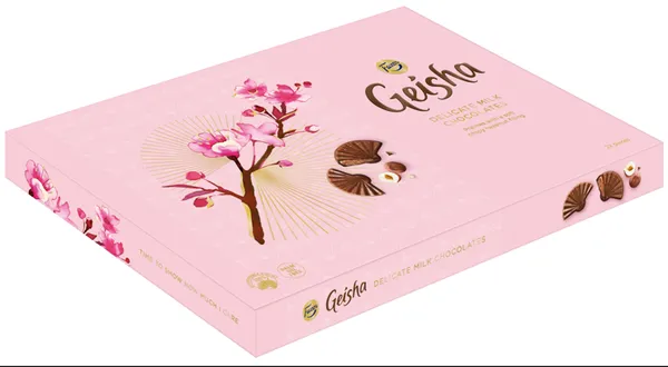 Piimašokolaadikompvekid GEISHA 185g