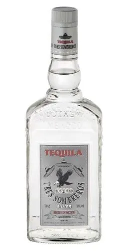 Piiritusjook BEVELAND Tequila Tres Sombreros Silver 38%vol, 0,7L,R18/128922/21
