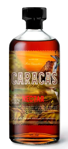 Piiritusjook CARACAS CLUB NECTAR 40%vol, 0,7L,R23/175127/21