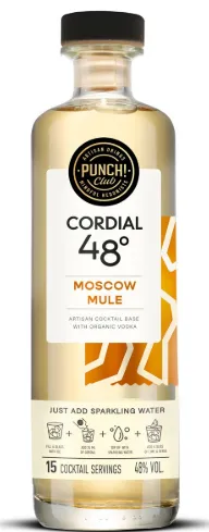Piiritusjook PUNCH CLUB! Cordial 48 Professional Moscow Mule, 48%vol, 0,5L,R23/184600/21