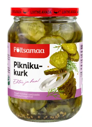 Piknikukurk PÕLTSAMAA viil 680g/340g
