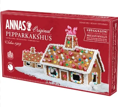 Piparkoogimaja ANNAS, kokkupandav, 320 g