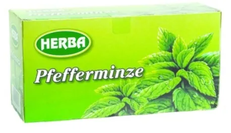 Piparmünditee HERBA, 37,5g, 25tk teekott