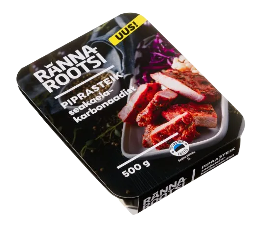 Piprasteik seakaelakarbonaadist, RANNAROOTSI, 500 g