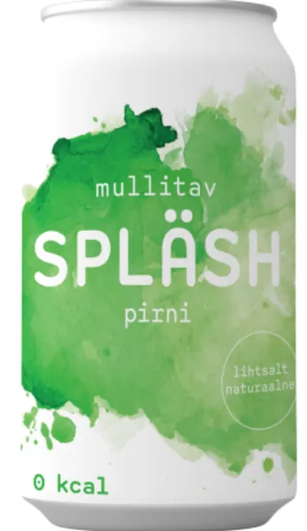Gaseeritud vesi pirni, SPLÄSH, 330 ml