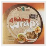 POCO LOCO Täistera wrap (25 cm x 4 tk) 245 g