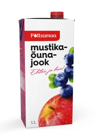 PÕLTSAMAA   Mustika-õunajook  , 1 l