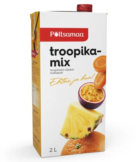 Troopilistest viljadest mahlajook, PÕLTSAMAA, 2 L