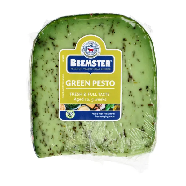 Poolkõva juust BEEMSTER Green Pesto, laagerdunud 5 nädalat, 250g