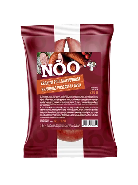 Poolsuitsuvorst Krakovi, NÕO, 270 g