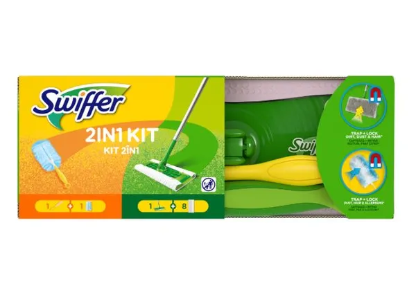 Põranda- ja tolmupuhastuskomplekt SWIFFER 2in1