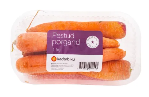 Porgand pestud KADARBIKU, 1kg, TK