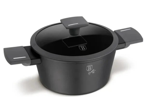 Pott BERLINGER HAUS, Anthracite, kaanega, alumiinium, 2,6 L, D 20 cm, H 10,4 cm, tk
