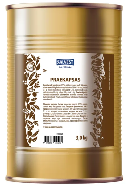 Praekapsas, SALVEST, 3 kg, ettetellimisel