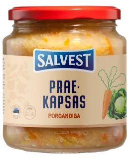 Praekapsas SALVEST porgandiga 530g