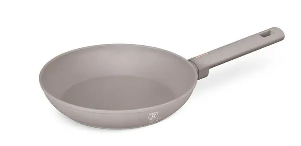 Praepann BERLINGER HAUS, Taupe, mittenakkuva kattega, alumiinium, D 24 cm, H 5,2 cm, tk
