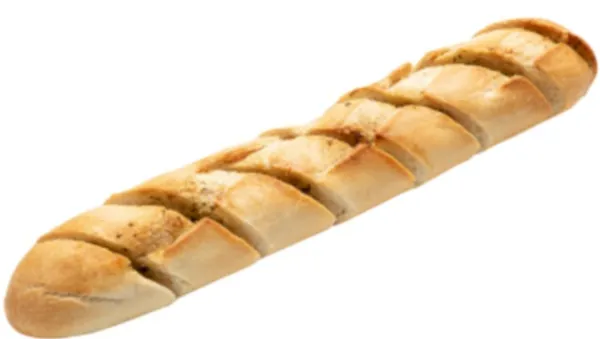 Prantsuse baguette, küüslaugu ja võiga, külmutatud, 175g x 45tk