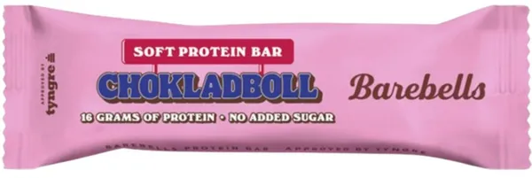 Proteiinibatoon Soft Bar Chokladboll, BAREBELLS, 55 g