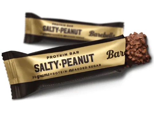 Proteiinibatoon Salty Peanut, BAREBELLS, 55 g