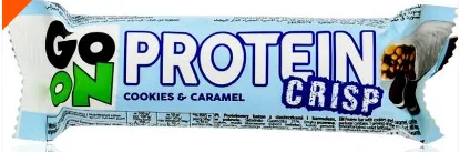 Proteiinibatoon SANTE GO ON, Crisp küpsised, karamell, 50g
