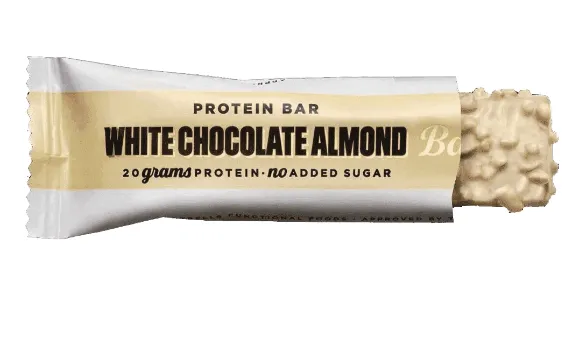 Proteiinibatoon White chocolate & Almond 55g, BAREBELLS