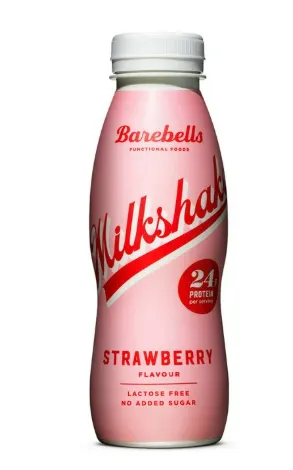 Proteiinisheik laktoosivaba maasika BAREBELLS 330ml