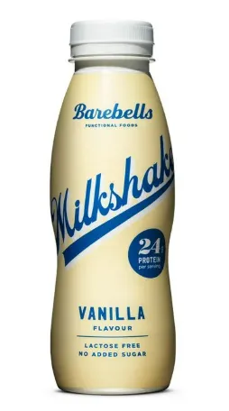 Proteiinisheik, laktoosivaba, vanilje BAREBELLS 330ml