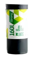 Prügikotid 160 L, must,  SORTEX, LDPE, 50 mic, 10tk