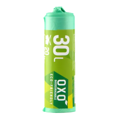 Prügikotid SORTEX, Bio HDPE 7mk 30L, 20 tk