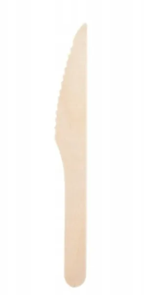 Puidust nuga LOVE NATURE, kask, 16,5 cm, 100 tk/pakk