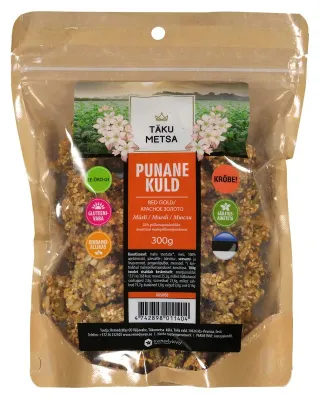 Punane Kuld müsli TÄKUMETSA, gluteenivaba 300g