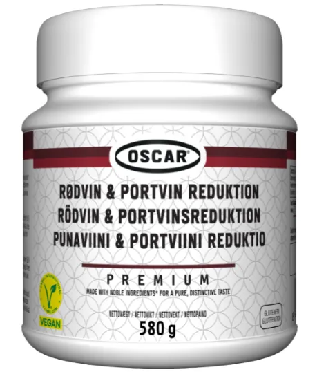 Punase veini/portveini reduktsioon OSCAR Premium  580g